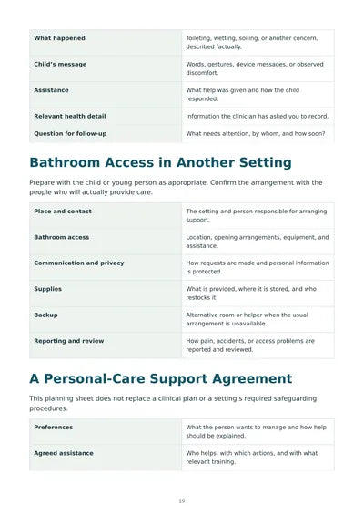 The Path to Toilet Independence — page 19